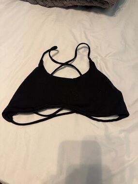 Black Strappy Bralette - Women's Intimates